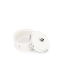 Small Date Bowl From Joud - White