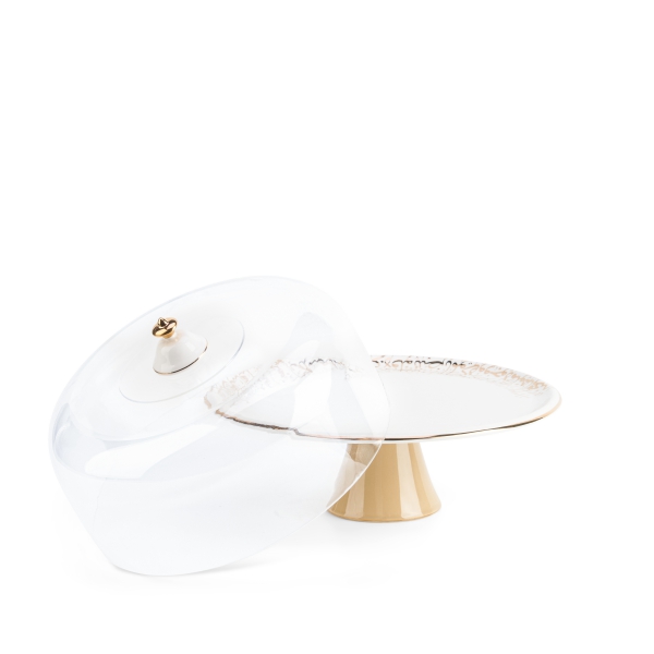 Cake  Serving Set 9Pcs From Joud - Beige