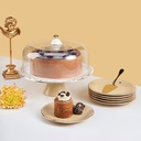 Cake  Serving Set 9Pcs From Joud - Beige