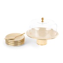 Cake  Serving Set 9Pcs From Majlis - Beige