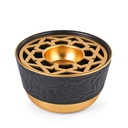 Incense Burner With Elegant Design Of 4 Pieces From Majlis - Black