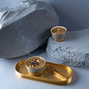 Incense Burner With Elegant Design Of 4 Pieces From Majlis - Grey