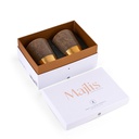 Espresso Set Of Two Cups From Majlis - Brown