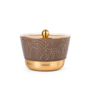 Tea And Arabic Coffee Set 19Pcs From Majlis - Brown