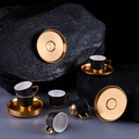 Turkish  Coffee Set 12Pcs From Majlis - Black