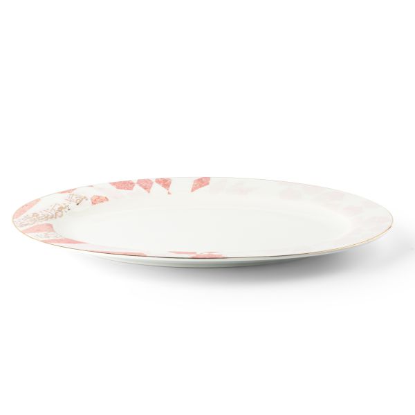 1 Serving Plate From Amal - Pink