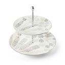 2 Tier  Serving Set  From Amal - Grey