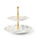 2 Tier  Serving Set  From Amal - Blue