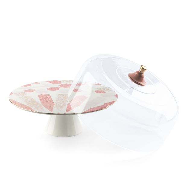 Cake  Serving Set 9Pcs From Amal - Pink