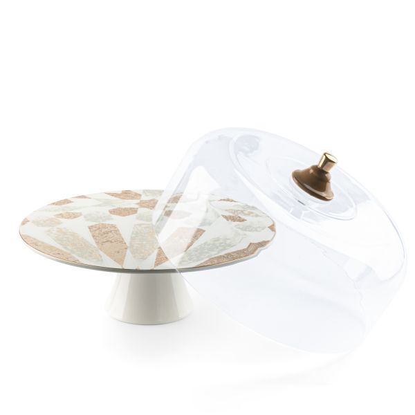 Cake  Serving Set 9Pcs From Amal - Beige