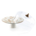 Cake  Serving Set 9Pcs From Amal - Beige