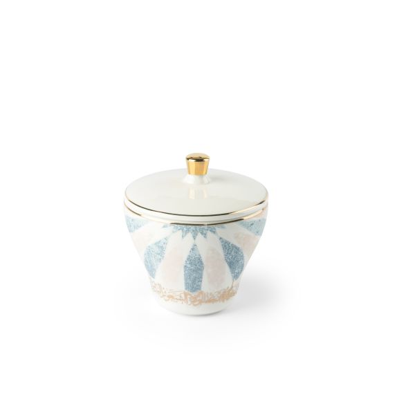 Tea And Arabic Coffee Set 19Pcs From Amal - Blue