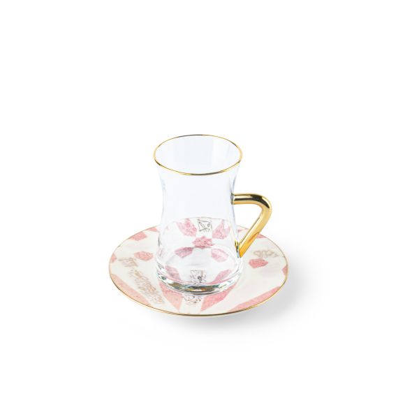Tea Glass Sets From Amal - Pink