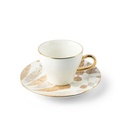 Tea Porcelain Set 12 Pcs From Amal -Beige