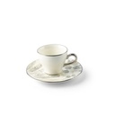 Turkish  Coffee Set  From Amal - Grey