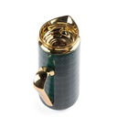 Vacuum Flask For Tea And Coffee From Rattan - Green