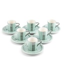 Turkish Coffee Set 12 pcs From Nour