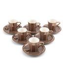 Turkish Coffee Set 12 pcs From Nour