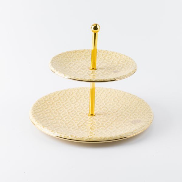 Serving Stand From Rossete - Ivory