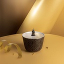  Small Porcelain Vase From Crown - Black