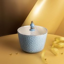  Large Porcelain Vase From Crown - Blue