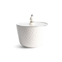  Large Porcelain Vase From Crown - Silver