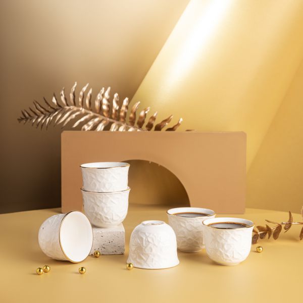 Arabic Coffee Sets From Crown - Gold