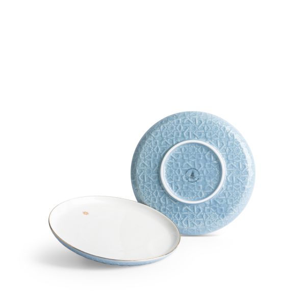 Cake  Serving Set 9Pcs From Crown - Blue