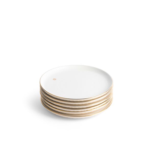 Cake  Serving Set 9Pcs From Crown - Beige