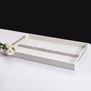  Leather Tray From Joud - White