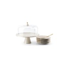 Cake Serving Set 9 Pcs From Diwan -  Beige