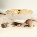 Large Date Bowl From Diwan -  Beige