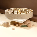 Large Date Bowl From Diwan -  Coffee