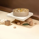 Small Date Bowl Form Diwan -  Coffee
