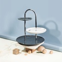 Serving Stand From Diwan -  Blue