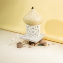 Large Electronic Candle From Diwan -  Ivory