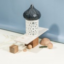 Medium Electronic Candle From Diwan -  Blue