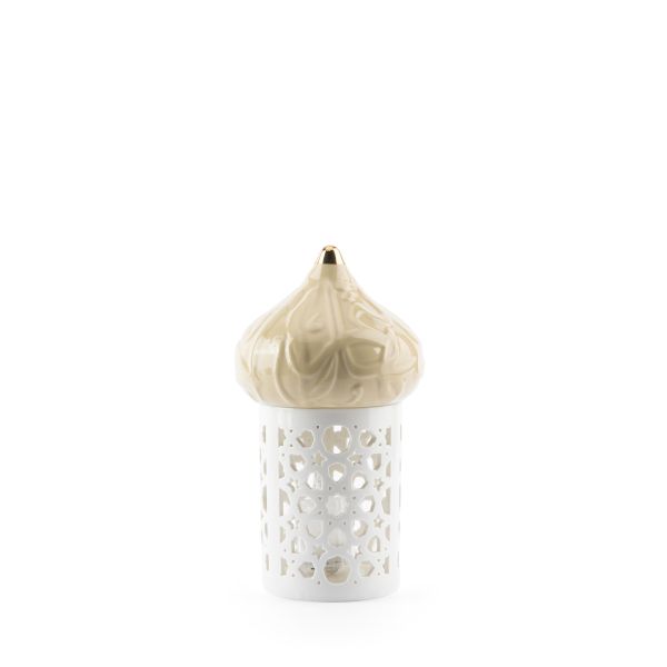Medium Electronic Candle From Diwan -  Ivory