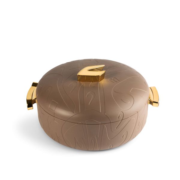 Food Warmer 3 Different Size - Brown