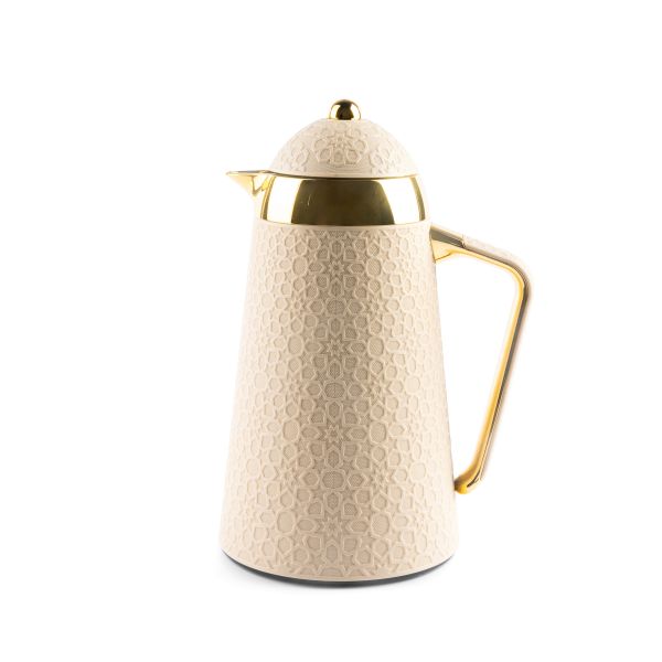 Vacuum Flask For Tea And Coffee From Crown - Beige