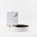 Medium Date Bowl From Ather - Olive + Gold