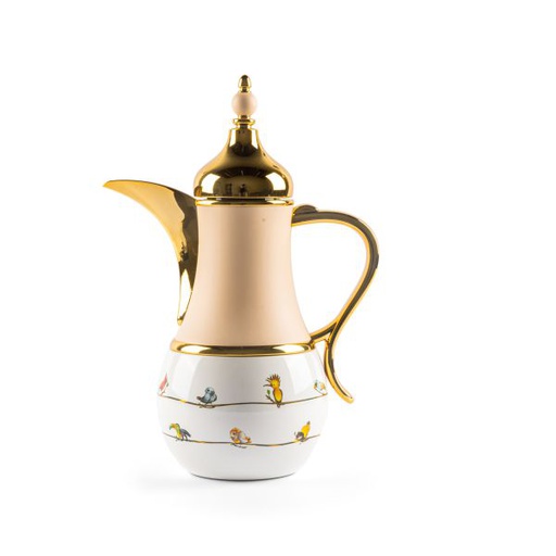[KP1009] Vacuum Flask For Tea And Coffee From Asrab - Ivory