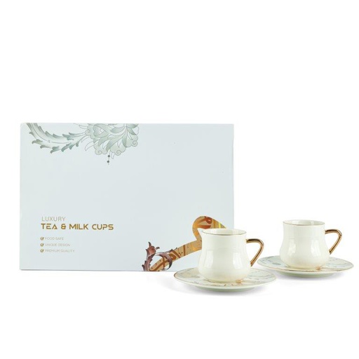 [DUN1406] 6cup 6saucer 200CC