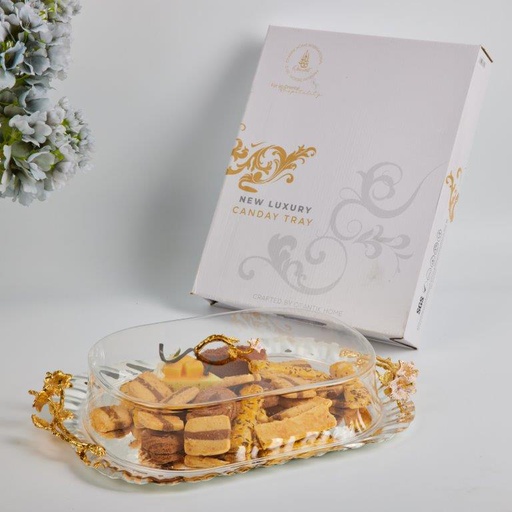 [HJ1005] Serving Tray with Acrylic Cover