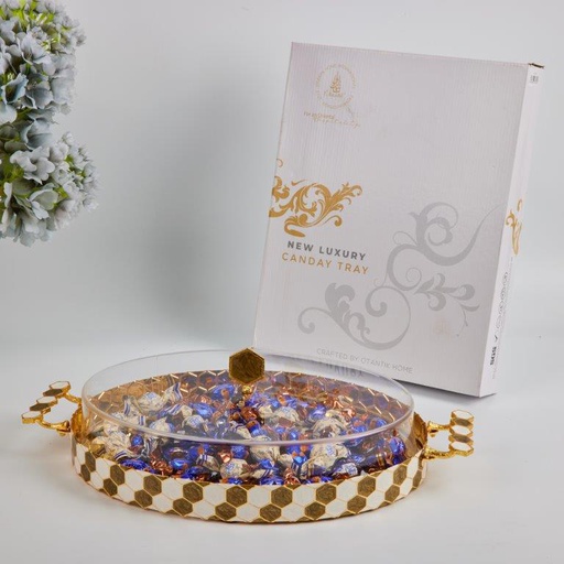 [HJ1014] Serving Tray with Acrylic Cover