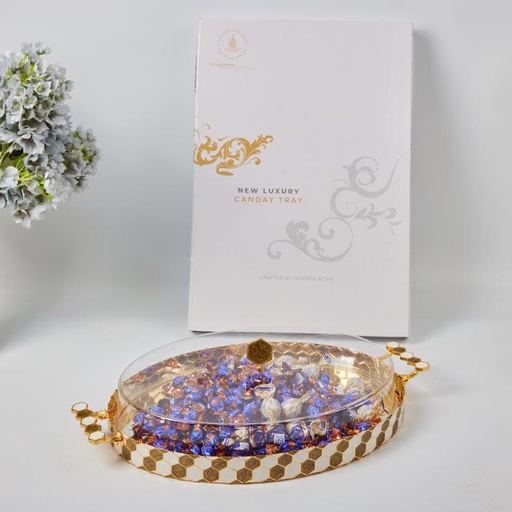 [HJ1016] Serving Tray with Acrylic Cover