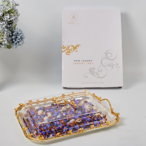[HJ1043] Serving Tray with Acrylic Cover