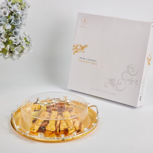 [HJ1047] Serving Tray with Acrylic Cover