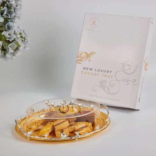 [HJ1048] Serving Tray with Acrylic Cover