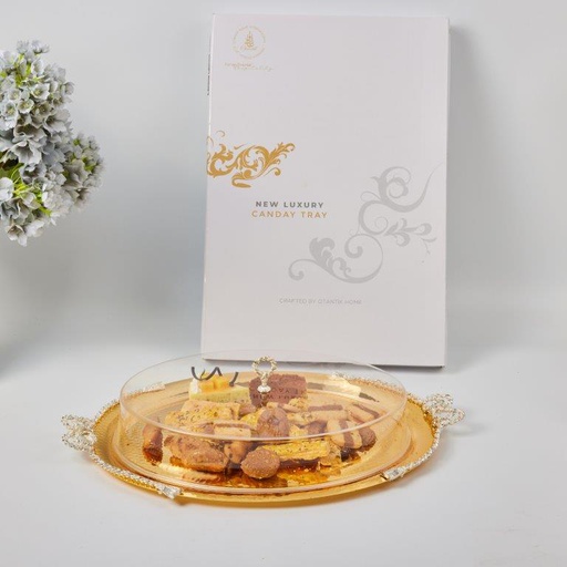 [HJ1062] Serving Tray with Acrylic Cover
